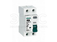 Выключатель дифференциального тока УЗО 03-6кА-2P-040А-030-AC